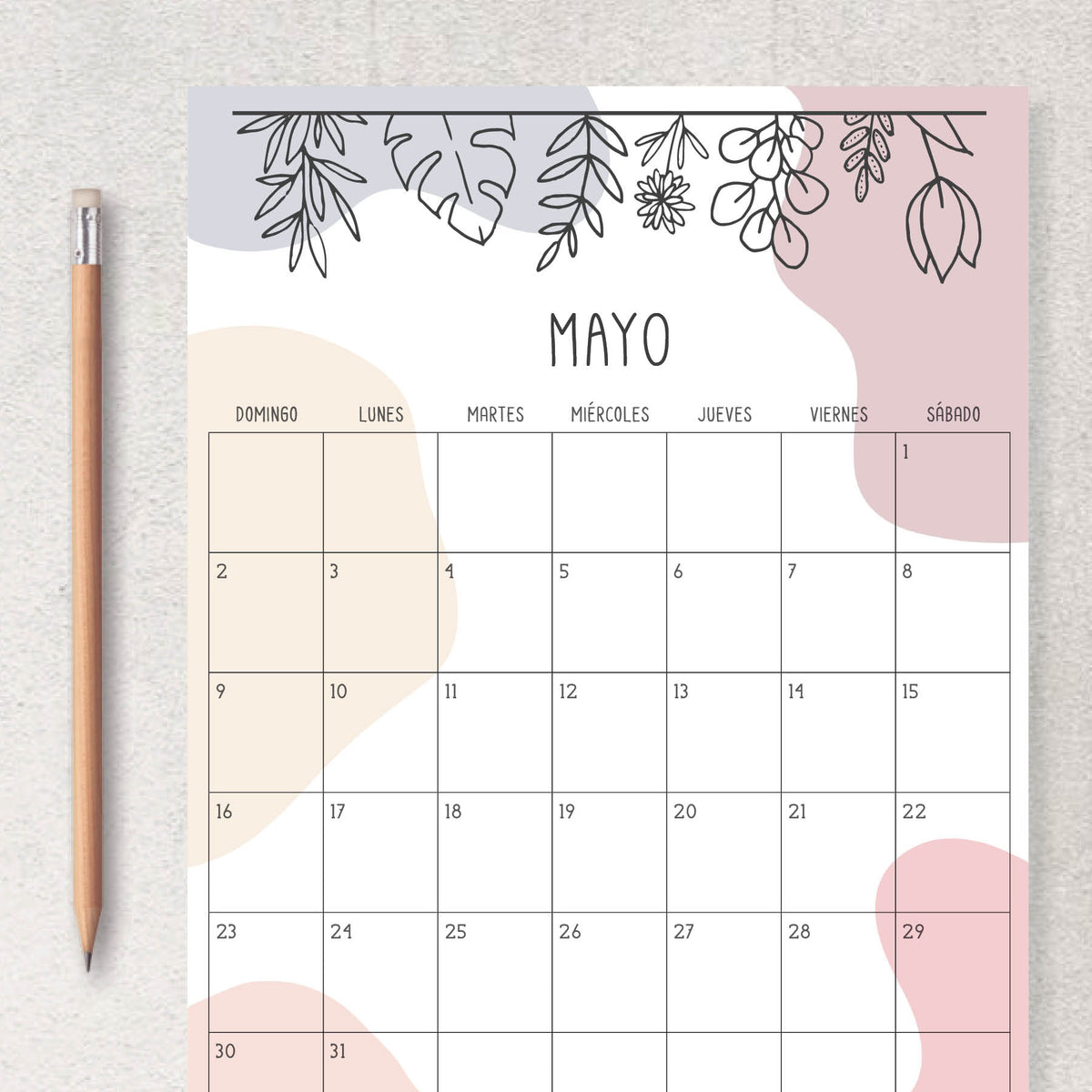 calendario para imprimir