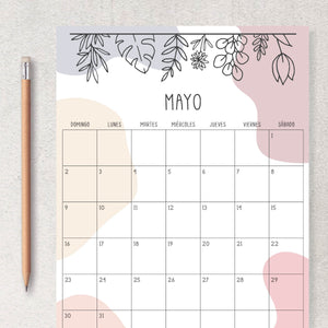 calendario para imprimir