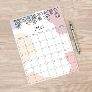 calendario para imprimir