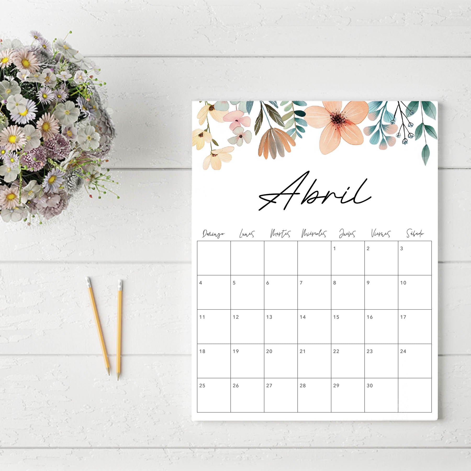 calendario para imprimir