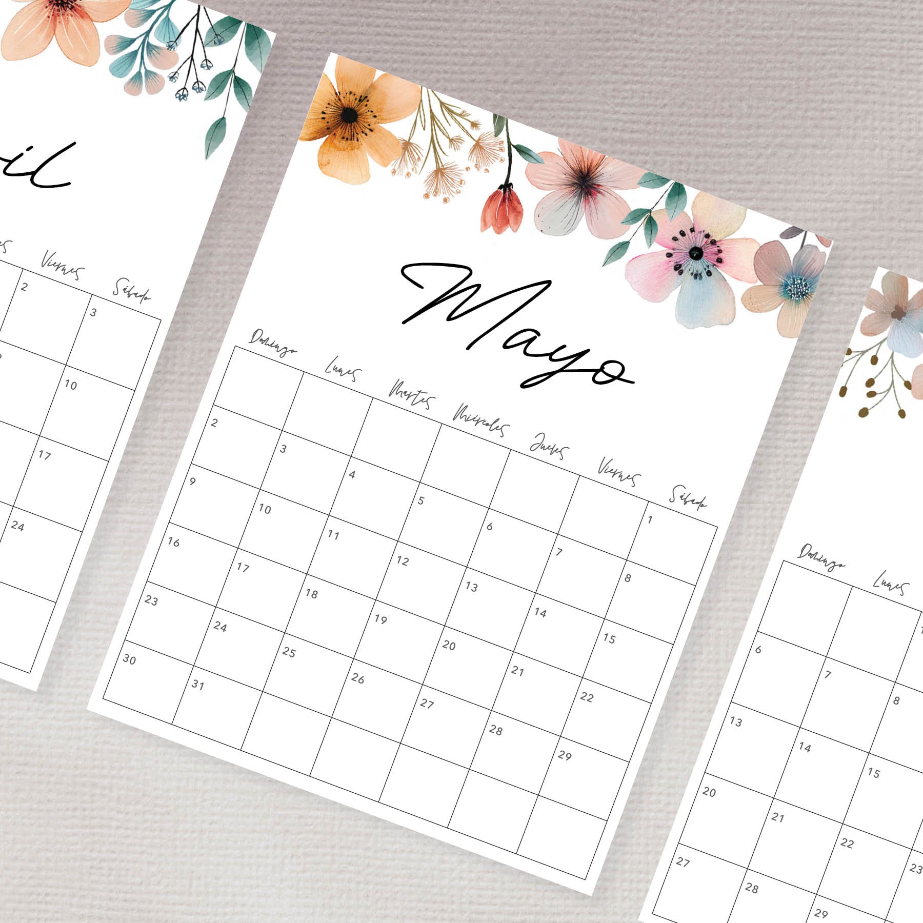 calendario para imprimir
