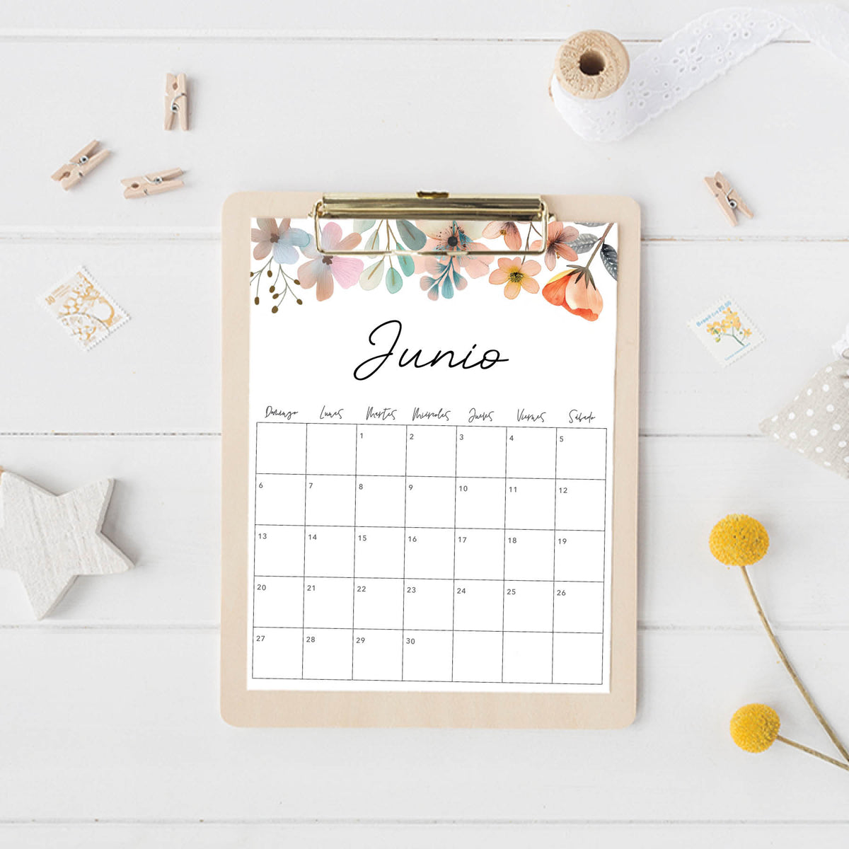 calendario para imprimir