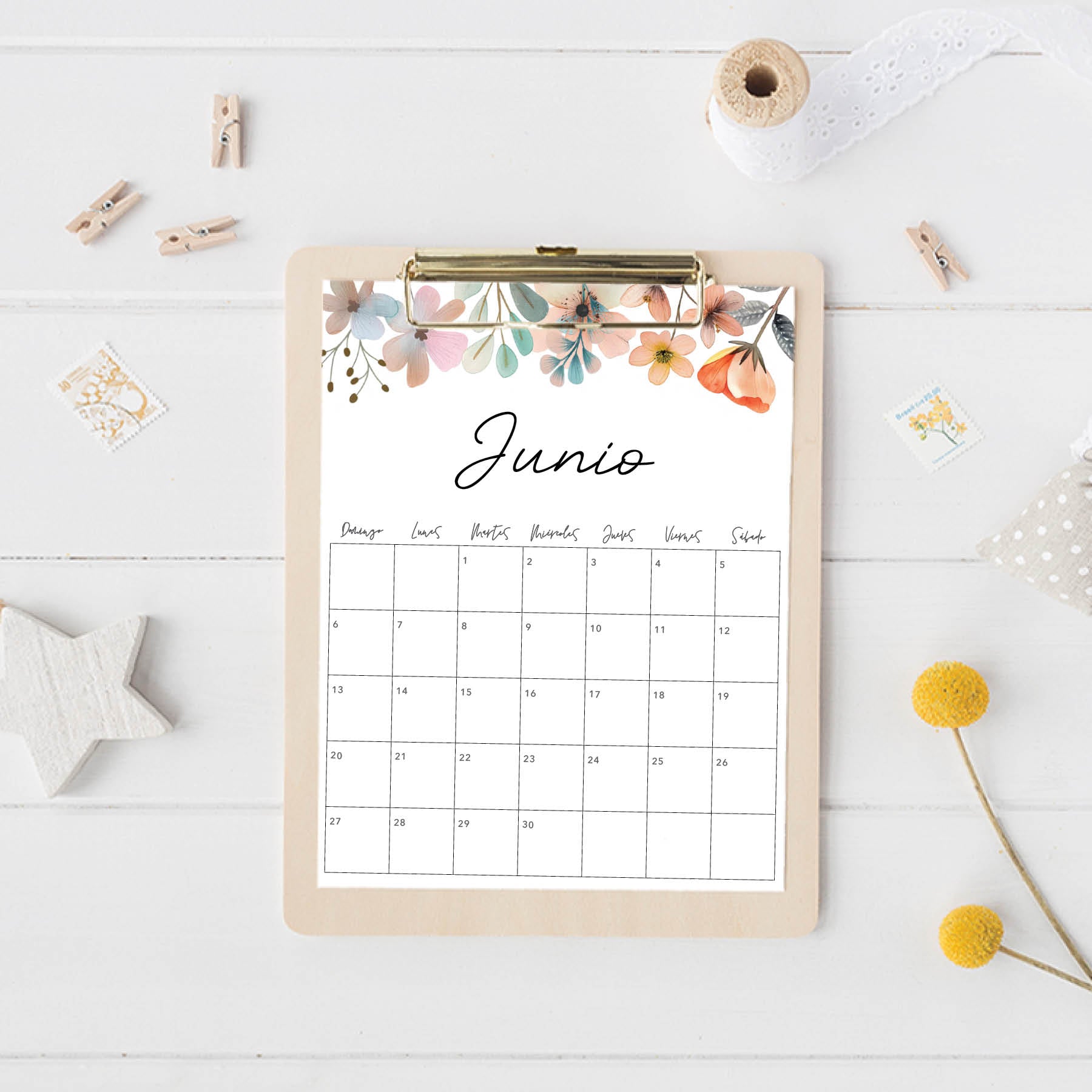 calendario para imprimir