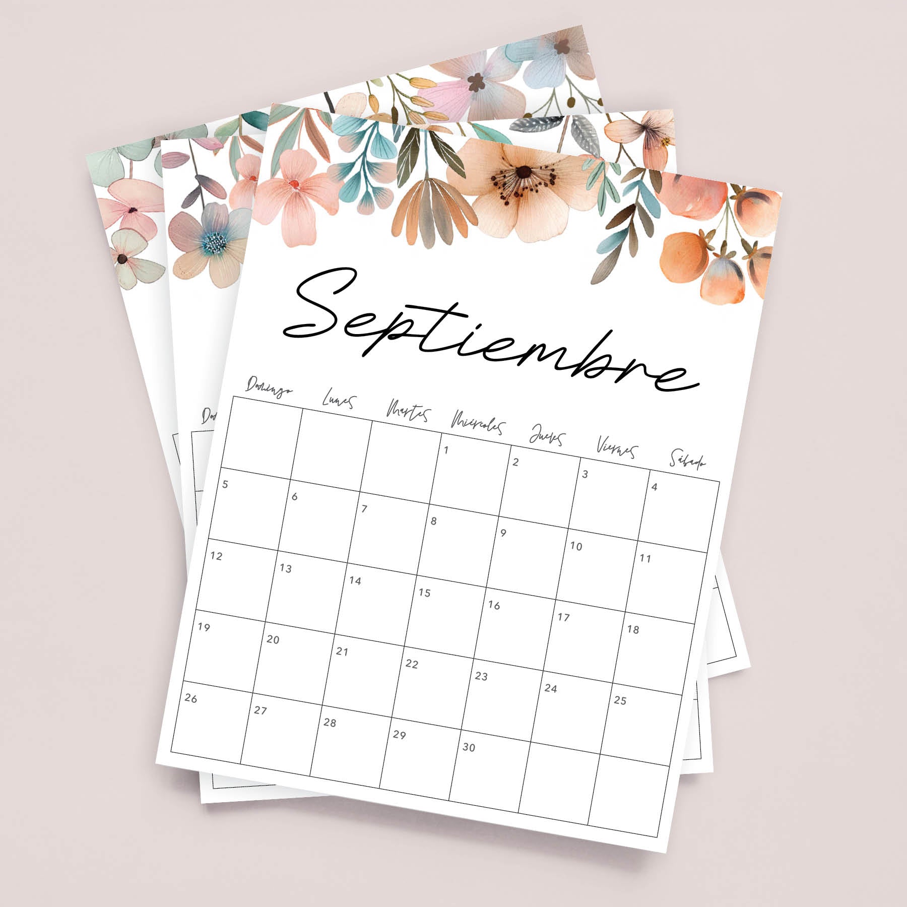 calendario para imprimir