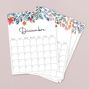 calendario para imprimir