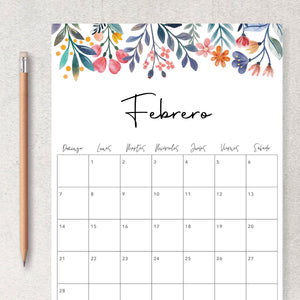 calendario para imprimir