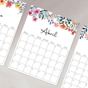 calendario para imprimir