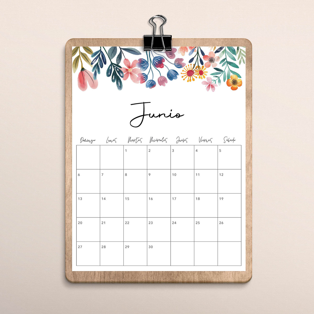 calendario para imprimir