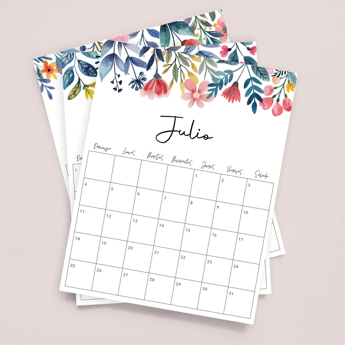 calendario para imprimir