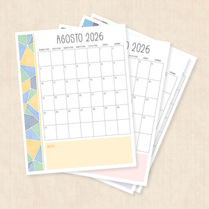 calendario 2026 português