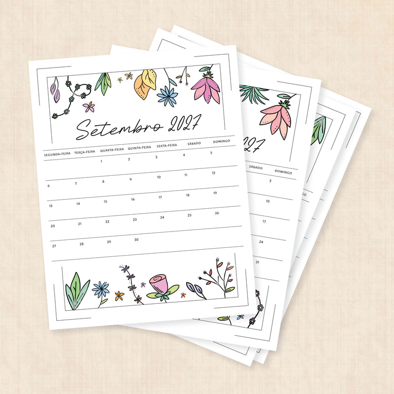 calendario 2027 português
