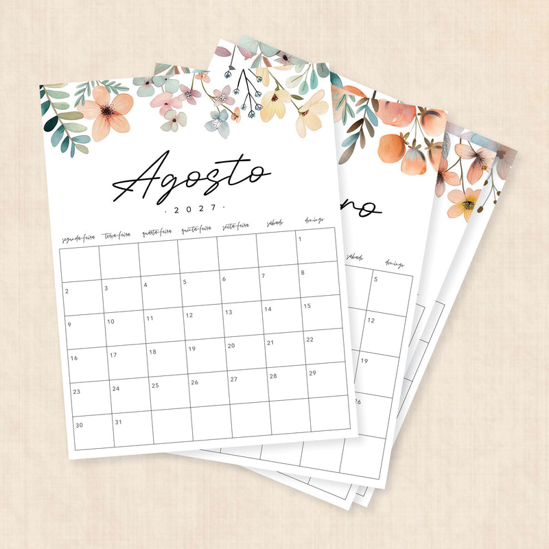 calendario 2027 português