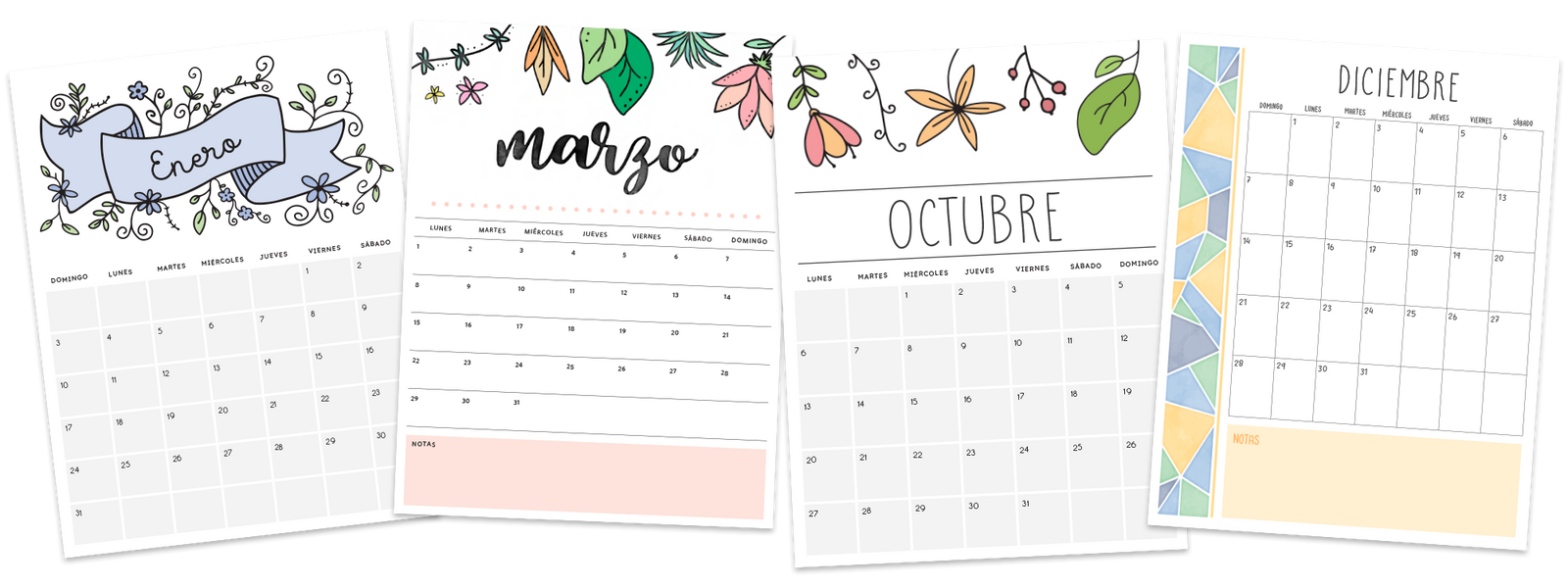 calendario para imprimir