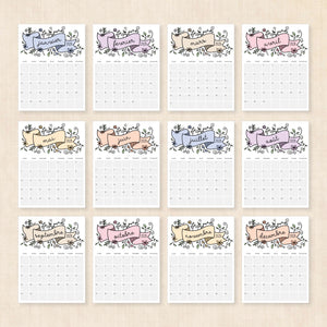 calendrier 2025 à imprimer