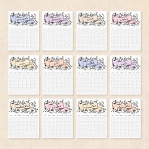 calendrier 2027 à imprimer