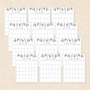 calendrier 2028 à imprimer
