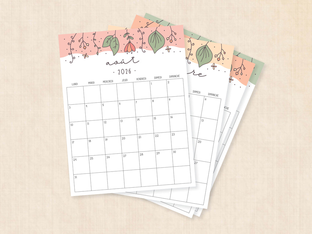calendrier août 2026