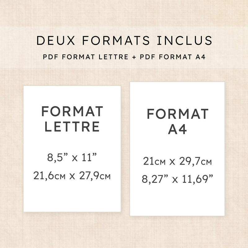 calendrier à imprimer
