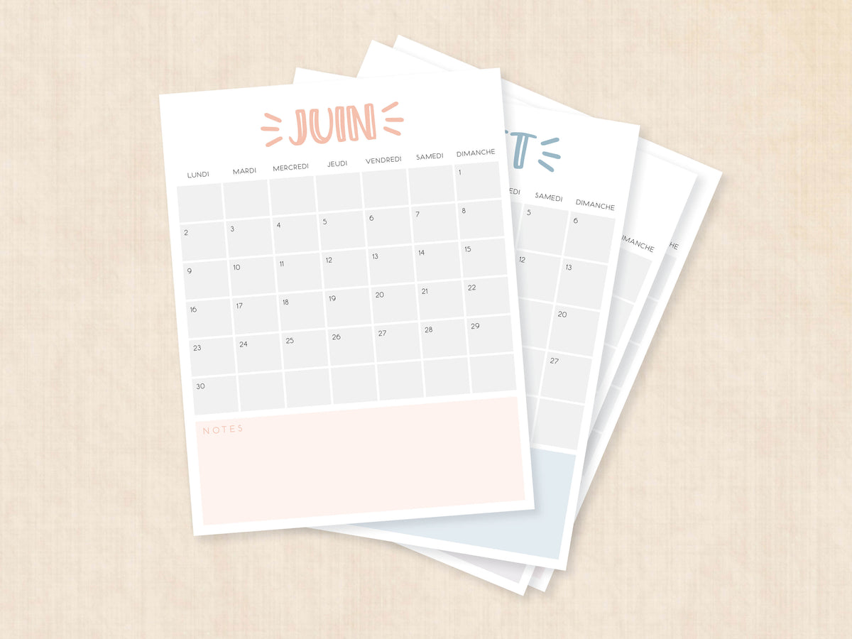 calendrier juin 2025