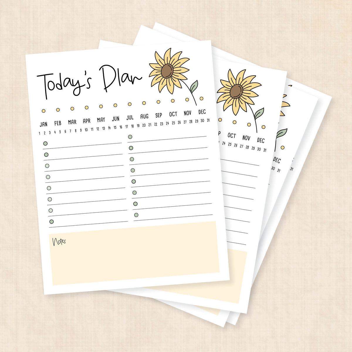 cute printable planner