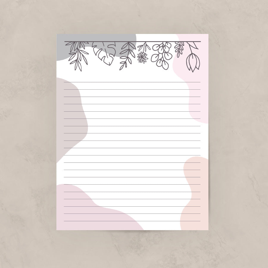 Printable Stationery · Tidy Plans