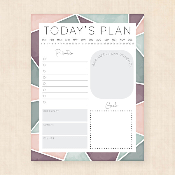 daily planner template