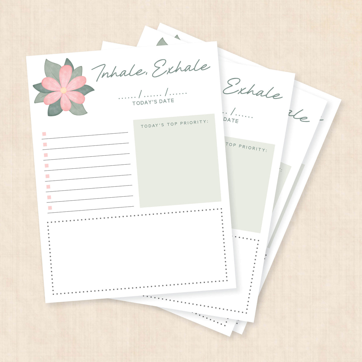 daily priority planner