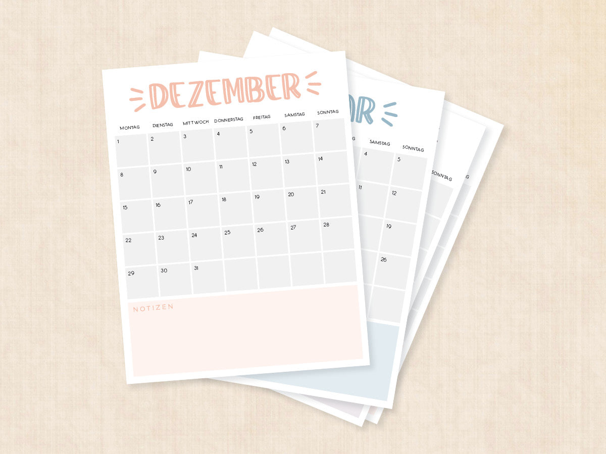 dezember 2025 kalender
