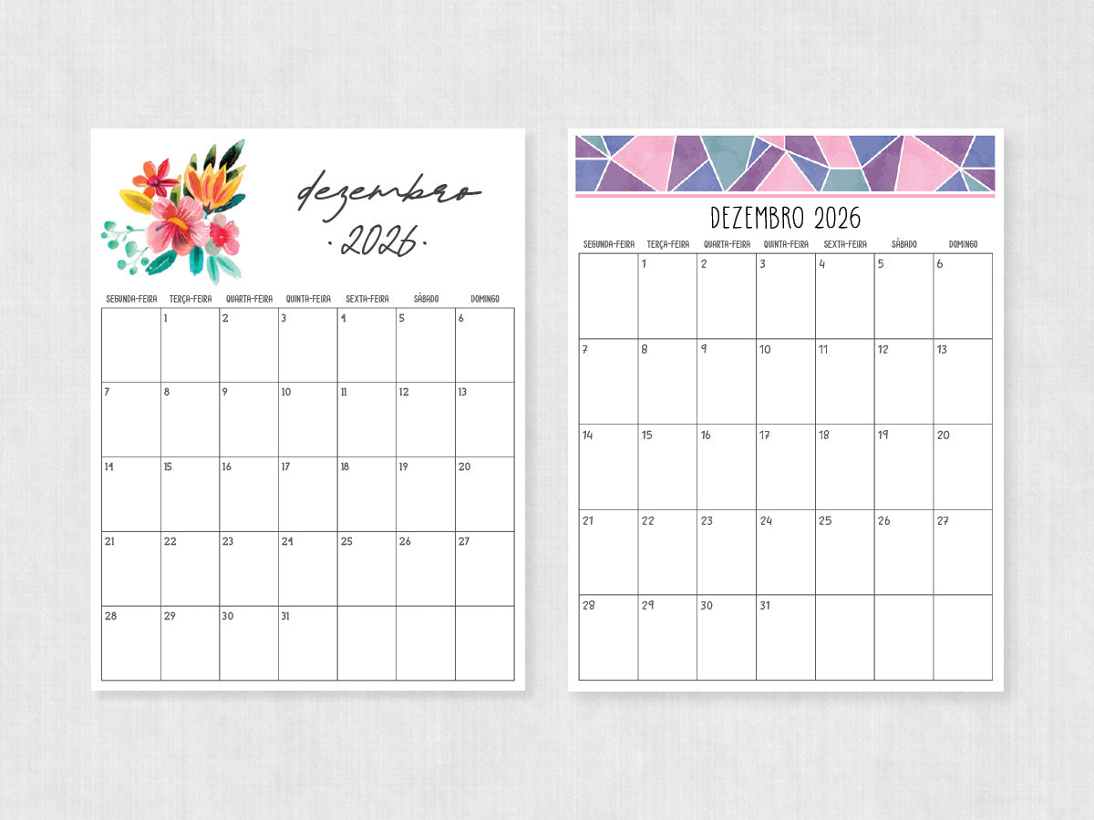 dezembro 2026 calendário pdf