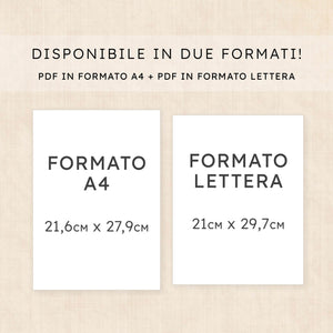 Calendario 2026 da stampare: Garden Gala