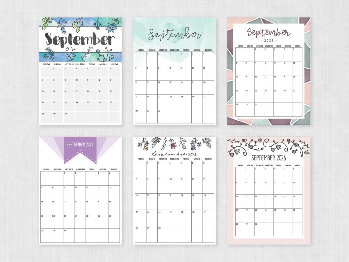 druckbarer kalender september 2026