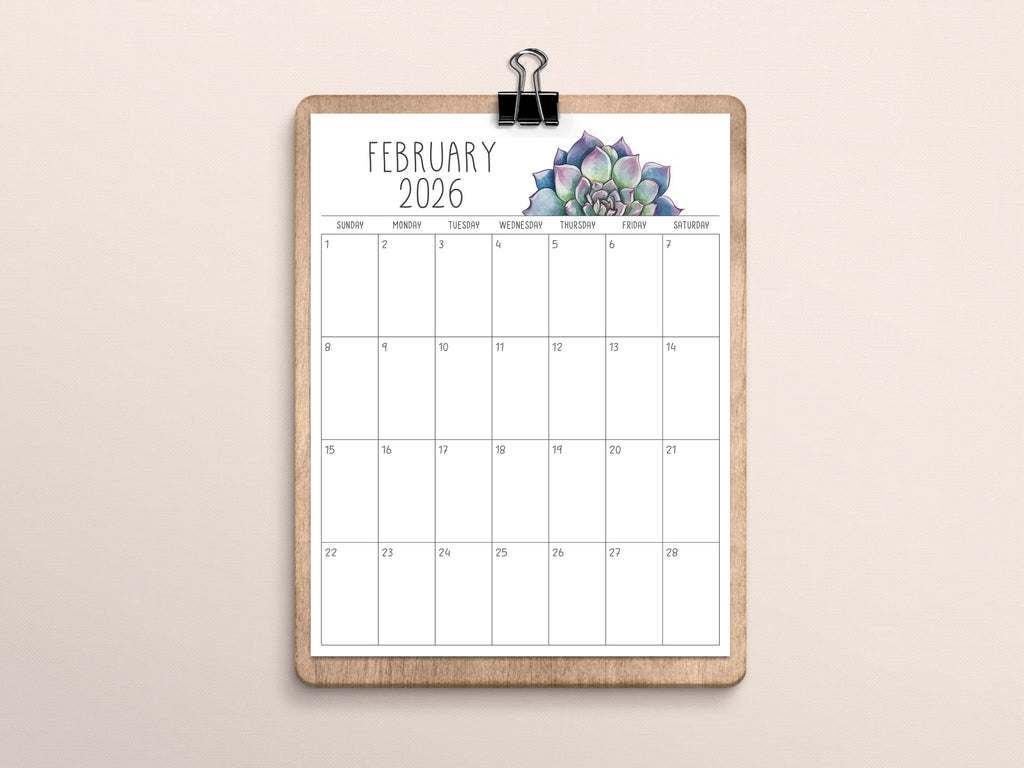 february 2026 calendar