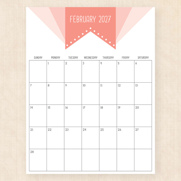 february 2027 calendar superhero soul