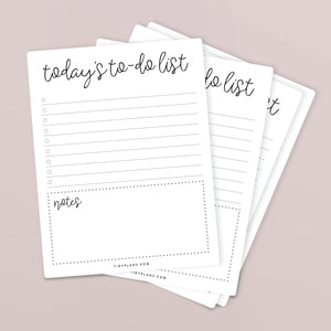 free printable to-do list