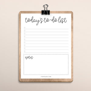 free printable to-do list