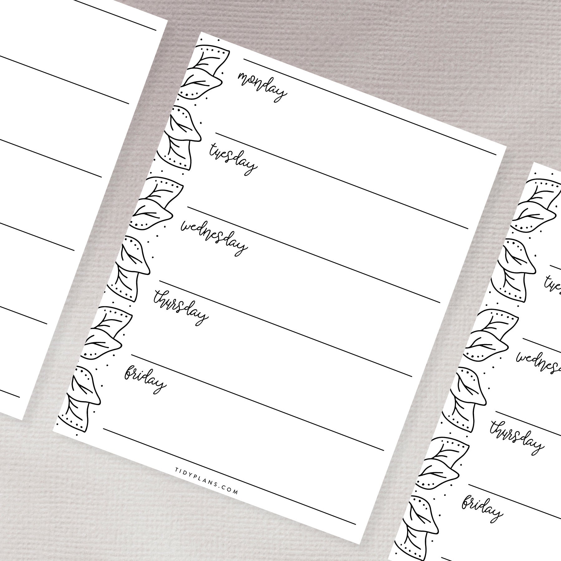 Printable Weekly Planner