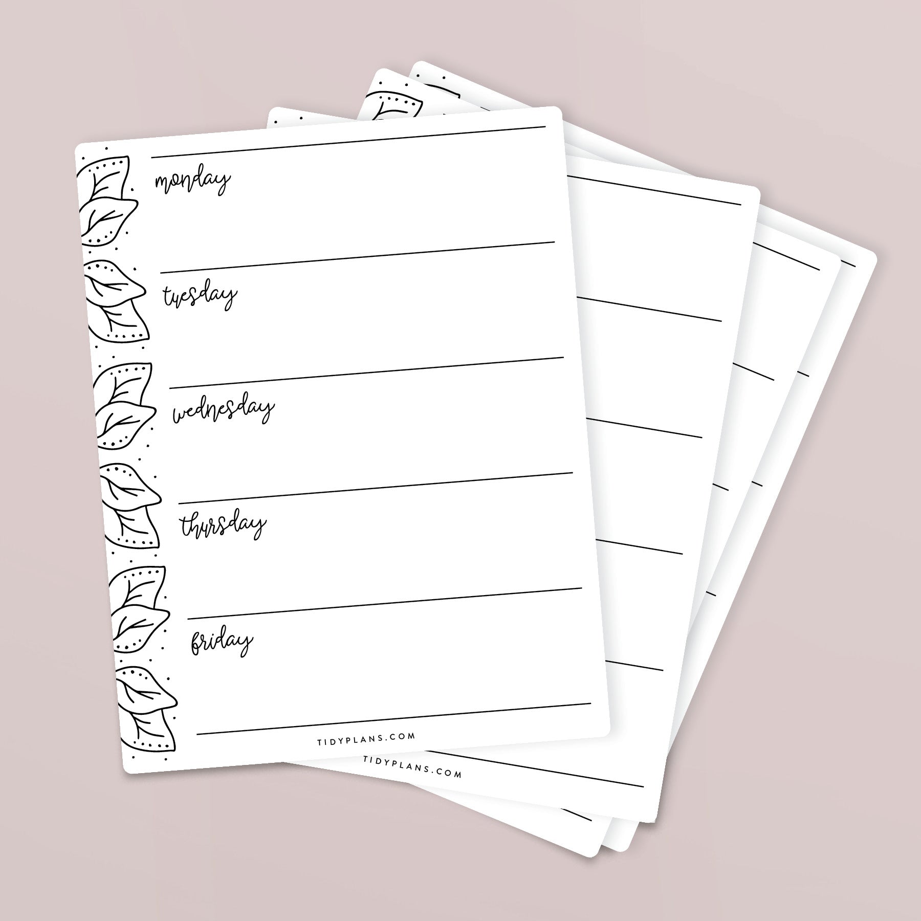 Printable Weekly Planner