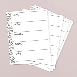 Printable Weekly Planner