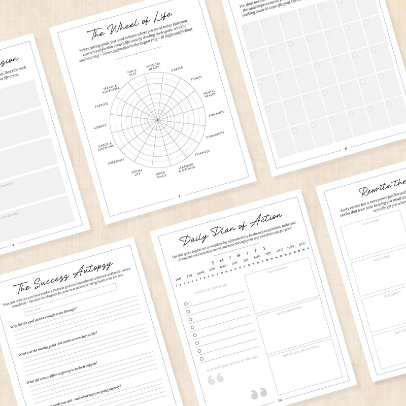 goal setting worksheet