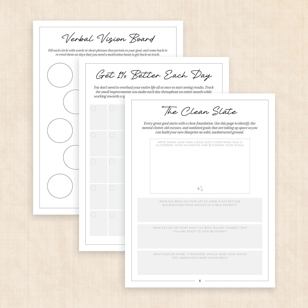 Success Blueprint: Goal Setting Workbook