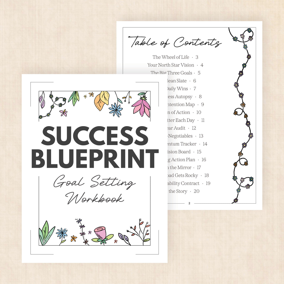 goal setting workbook