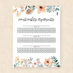 Load image into Gallery viewer, habit tracker template

