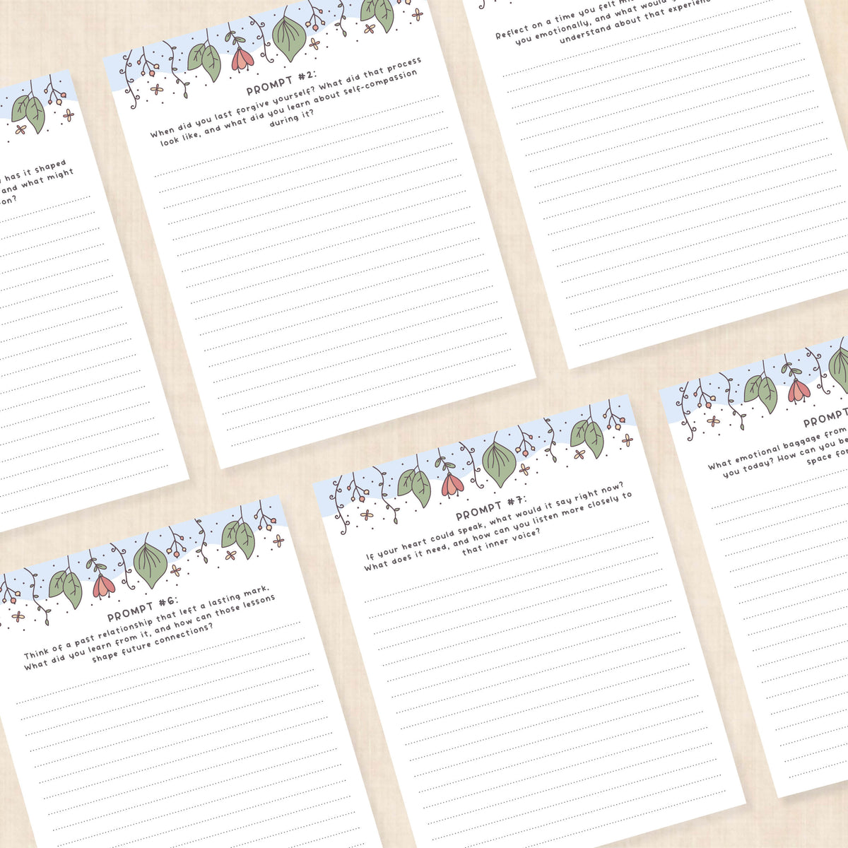 healing journal prompts