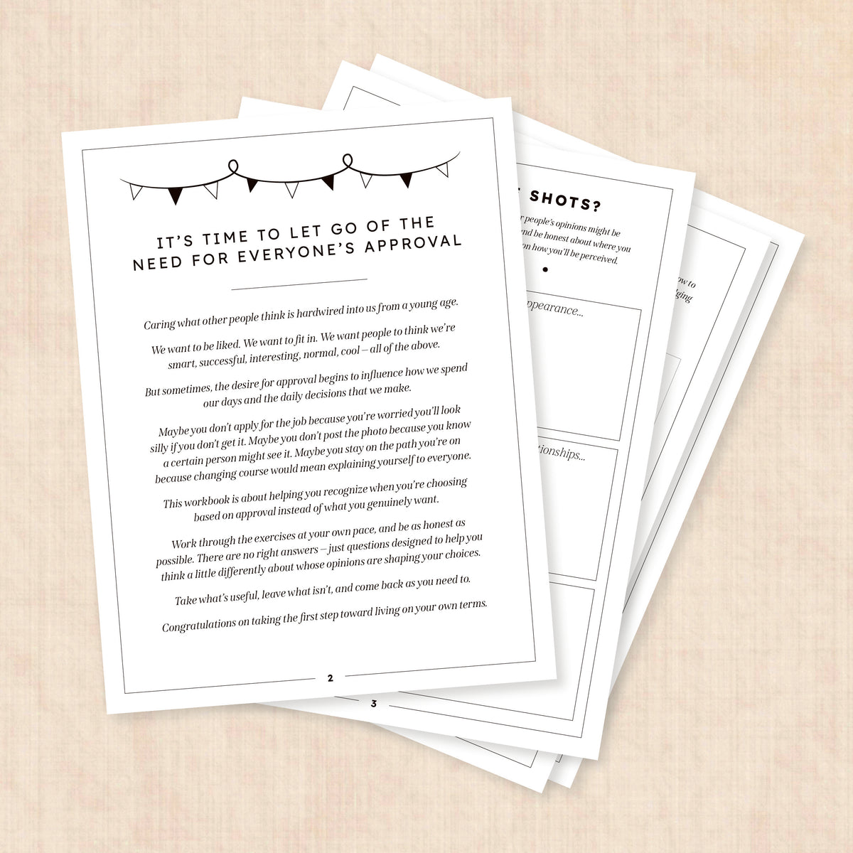how to stop caring what people think self-improvement printable