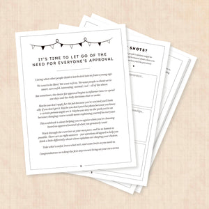 how to stop caring what people think self-improvement printable
