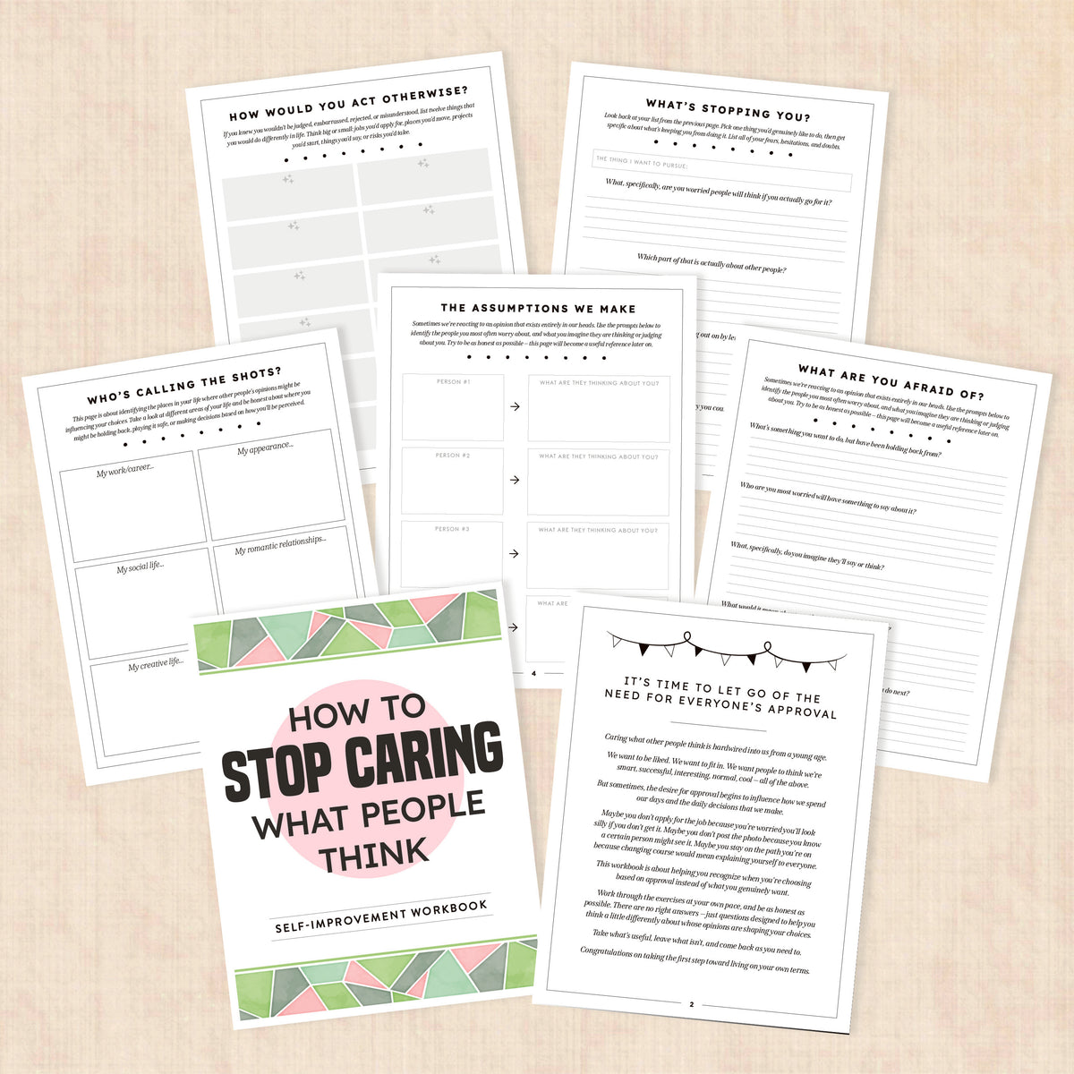 how to stop caring what people think