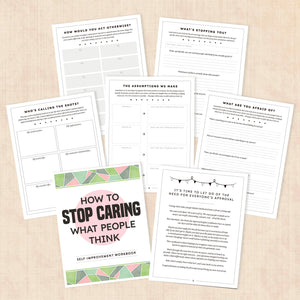 how to stop caring what people think