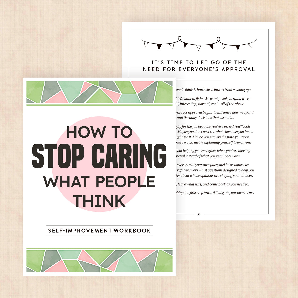how to stop caring what people think