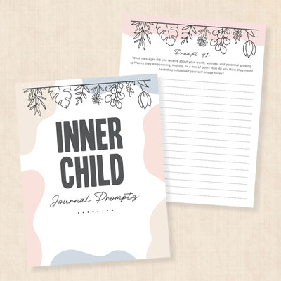 Journal Prompts Printable Pdf Workbooks