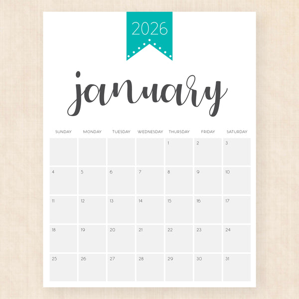 january 2026 calendar polished pride